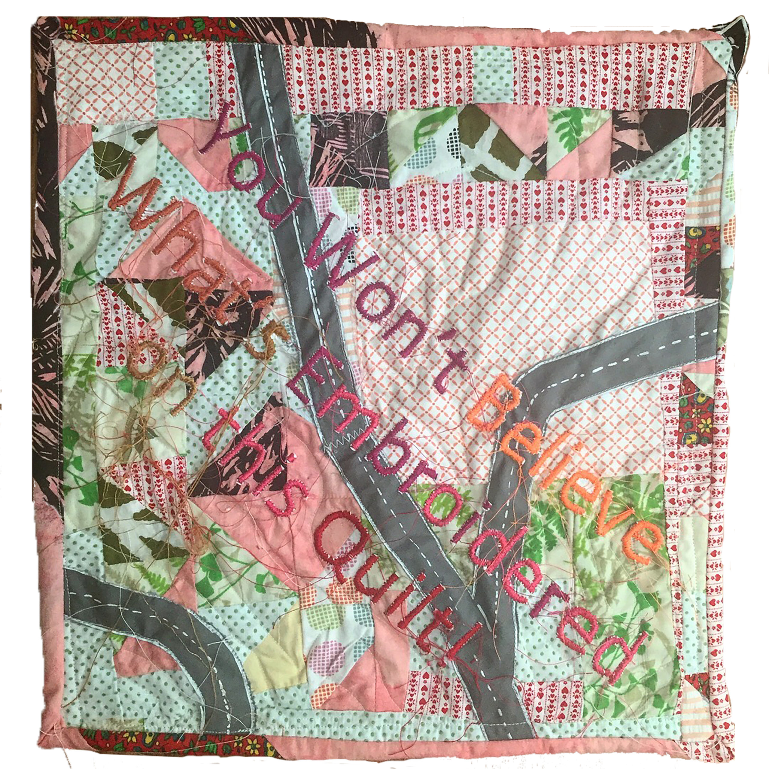 Quiltbait IV: You Won’t Believe What’s Embroidered on This Quilt