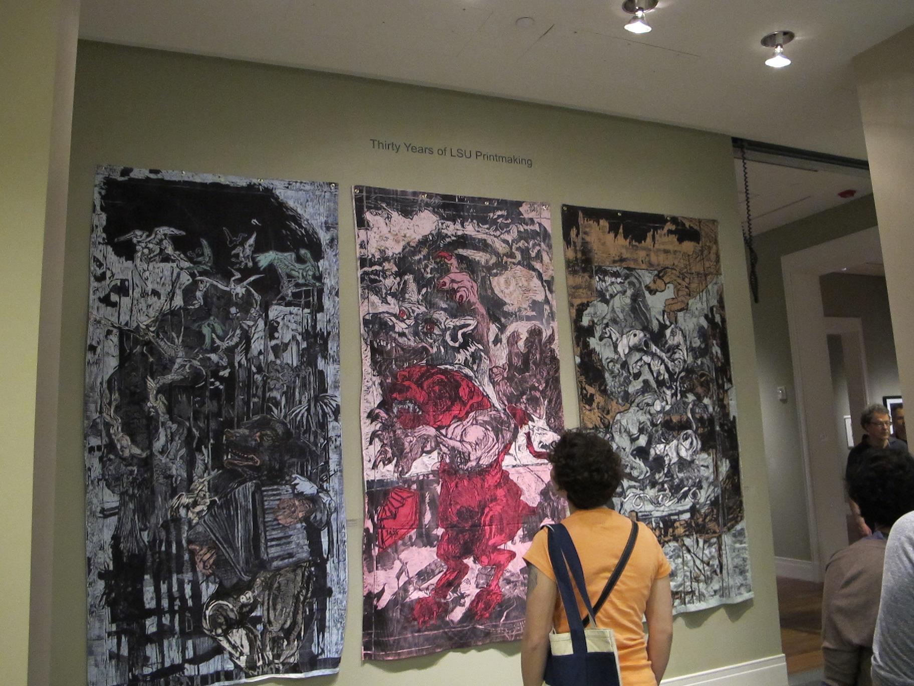 30 Years of LSU Printmaking, Ogden Museum of Southern Art, New Orleans, LA 2015